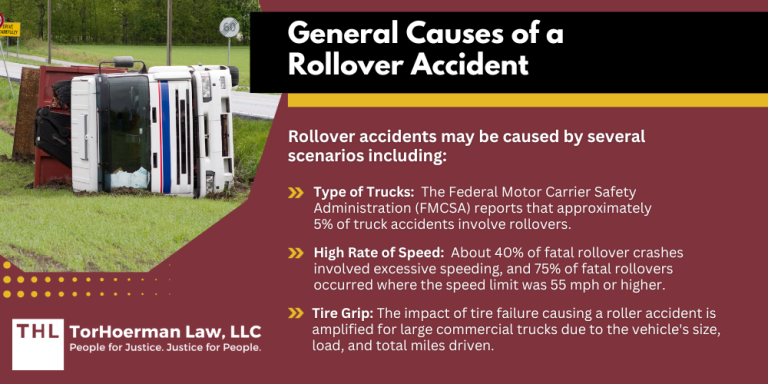 General Causes of a Rollover Accident