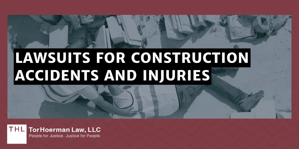 What Are the Most Common Construction Accidents; Common Construction Accidents; Construction Accident Lawsuit; Construction Site Accident; Lawyers for Injured Construction Workers; Most Common Accidents On Construction Sites_ An Overview; Falls From Heights; Injuries From Machinery And Equipment; Electrocutions And Electrical Shocks; Struck-By Accidents; Caught-In_Between Injuries; Ground Collapses; Chemical Exposure; Occupational Safety And Health Administration (OSHA) Safety Standards; Lawsuits For Construction Accidents And Injuries