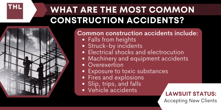 What Are the Most Common Construction Accidents; Common Construction Accidents; Construction Accident Lawsuit; Construction Site Accident; Lawyers for Injured Construction Workers;