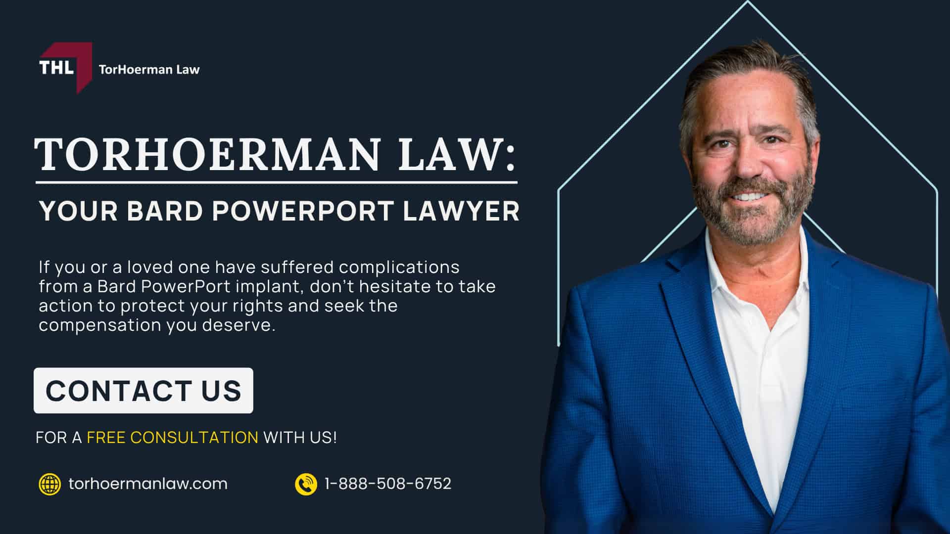 Bard PowerPort Lawsuits for Complications and Injuries; Bard PowerPort Complications and Injuries; PowerPort Complications_ Symptoms To Watch For; What Is the Bard PowerPort Lawsuit; Elements of the Bard PowerPort Lawsuit; What is the Bard PowerPort Multidistrict Litigation (MDL); What is the Average Bard PowerPort Settlement Amount; Do You Qualify for the Bard PowerPort Lawsuit; TorHoerman Law_ Your Bard PowerPort Lawyer