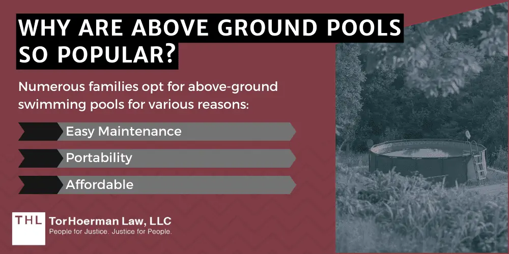 Parent’s Guide to Above Ground Pool Dangers and Safety Concerns; Above Ground Pool Dangers; Above Ground Pool Lawsuit; Above Ground Pool Defects; Defective Above Ground Pool; Why Are Above Ground Pools So Popular