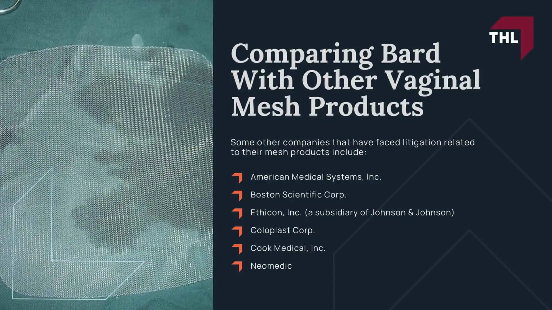 Bard Vaginal Mesh Lawsuit - Bard Vaginal Mesh_ An Overview - torhoerman law; Bard Vaginal Mesh Lawsuit - Bard Vaginal Mesh Lawsuits_ Reasons Behind the Litigation - torhoerman law; Bard Vaginal Mesh Lawsuit - Settlements for Bard Vaginal Mesh Lawsuits - torhoerman law; Bard Vaginal Mesh Lawsuit - Current Status of Ongoing Litigation - torhoerman law; Bard Vaginal Mesh Lawsuit - Comparing Bard With Other Vaginal Mesh Products - torhoerman law