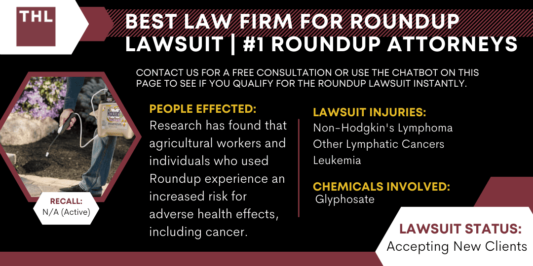 Best Law Firm For Roundup Lawsuit | Expert Legal Advice