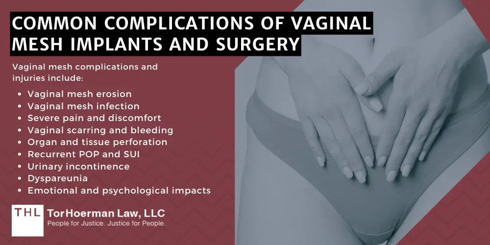 Common Complications Of Vaginal Mesh Implants And Surgery