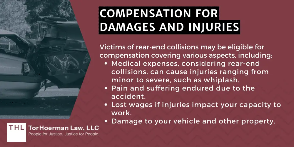 Rear End Collision Accident Liability Prevention & More; Compensation for Damages and Injuries