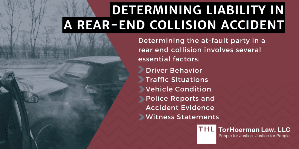 Determining Liability In A Rear-End Collision Accident