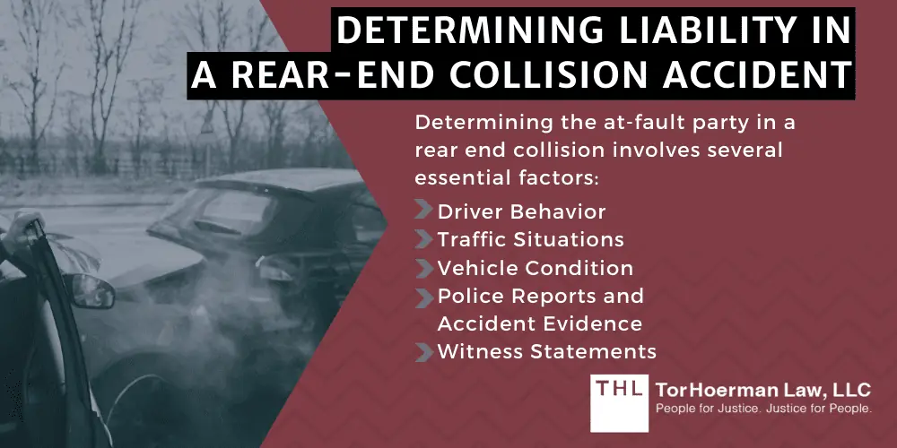 Rear End Collision Accident Liability Prevention & More; Determining Liability In A Rear-End Collision Accident