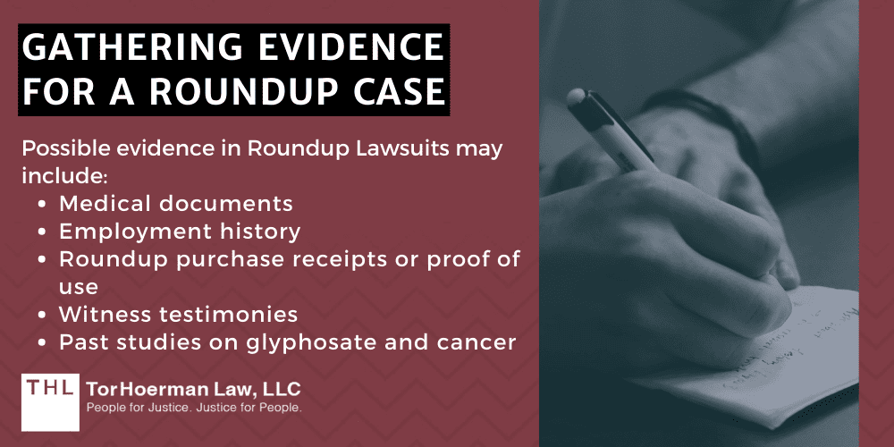 Gathering Evidence For A Roundup Case