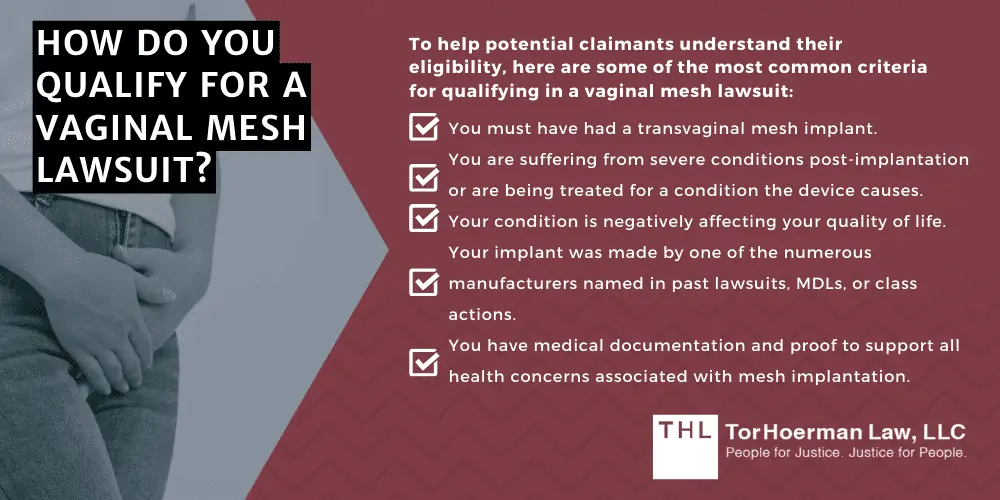 Ethicon Transvaginal Mesh Lawsuit; Transvaginal Mesh Lawsuits; Vaginal Mesh Lawsuit; Transvaginal Mesh Lawyers; Ethicon Transvaginal Mesh Lawsuit; Transvaginal Mesh Lawsuits; Vaginal Mesh Lawsuit; Transvaginal Mesh Lawyers; What Is The Ethicon Pelvic Mesh Implant; What Are The Risks And Complications Associated With Surgical Mesh Devices; The History Of The Ethicon Surgical Mesh Implant; The Involvement And Responsibility Of Johnson & Johnson; Vaginal Mesh Lawsuits Involving Other Manufacturers; Pelvic Mesh Lawsuit Update; A Guide To Filing Transvaginal Mesh Implant Lawsuits; How Do You Qualify For A Vaginal Mesh Lawsuit