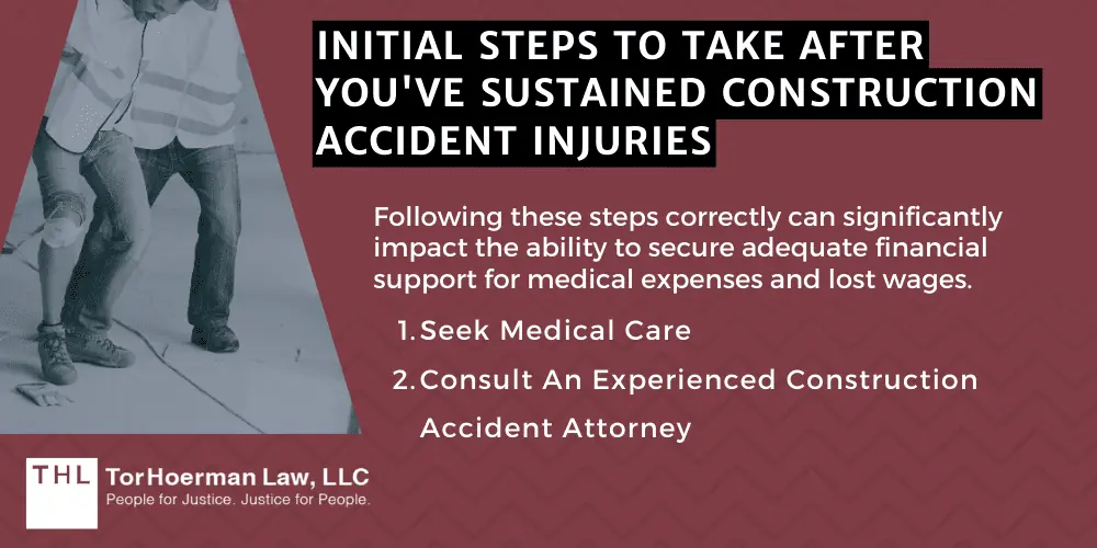 Typical Injuries A Construction Worker May Sustain; Initial Steps To Take After You've Sustained Construction Accident Injuries