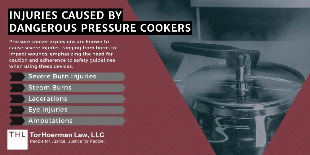Pressure Cooker Injuries; Pressure Cooker Lawsuit; Pressure Cooker Explosion Lawsuit; Instant Pot Explosion Lawsuit; Injuries Caused By Dangerous Pressure Cookers