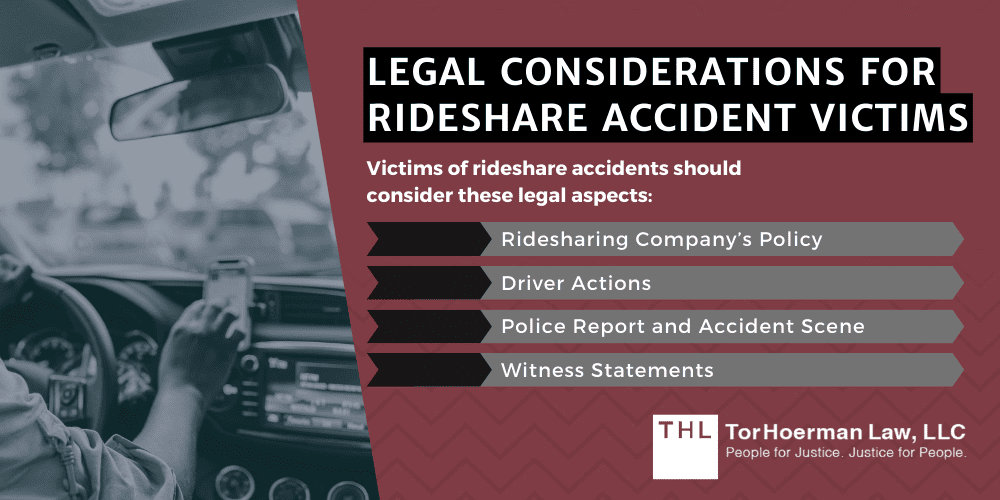 Legal Considerations For Rideshare Accident Victims