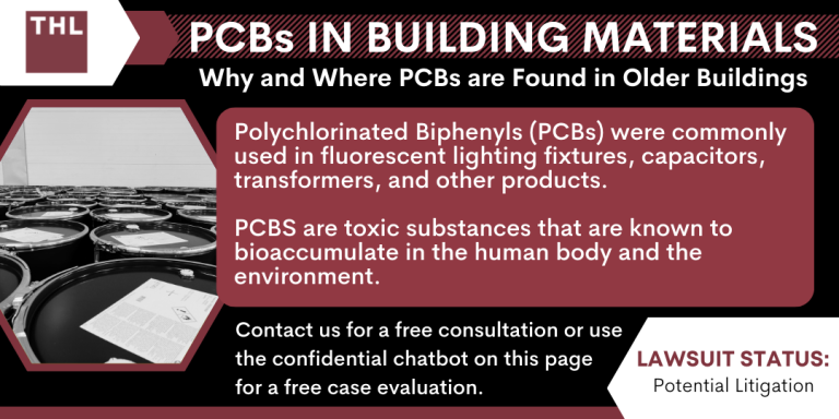 PCBs in Building Materials; PCB Exposure; Exposure to PCBs; PCBs in Schools; PCB Lawsuit; PCB Exposure Lawsuit; Polychlorinated Biphenyls PCBs
