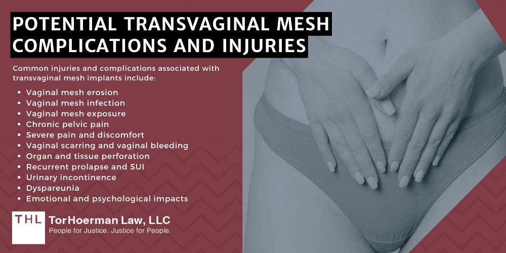 Transvaginal Mesh Complications; Transvaginal Mesh Injuries; Vaginal Mesh Complications; What Is Transvaginal Mesh; Potential Transvaginal Mesh Complications And Injuries