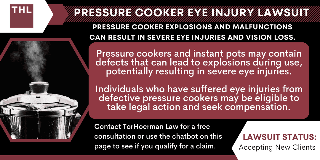 Pressure Cooker Eye Injury Lawsuit