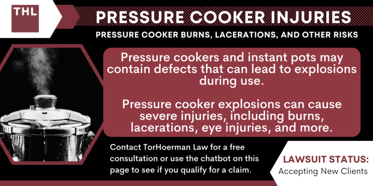 Pressure Cooker Injuries; Pressure Cooker Lawsuit; Pressure Cooker Explosion Lawsuit; Instant Pot Explosion Lawsuit