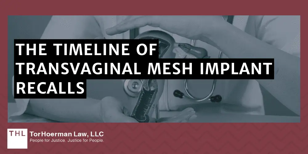  The Timeline Of Transvaginal Mesh Implant Recalls