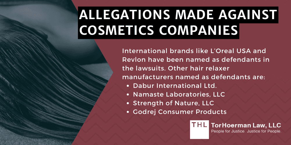 Allegations Made Against Cosmetics Companies