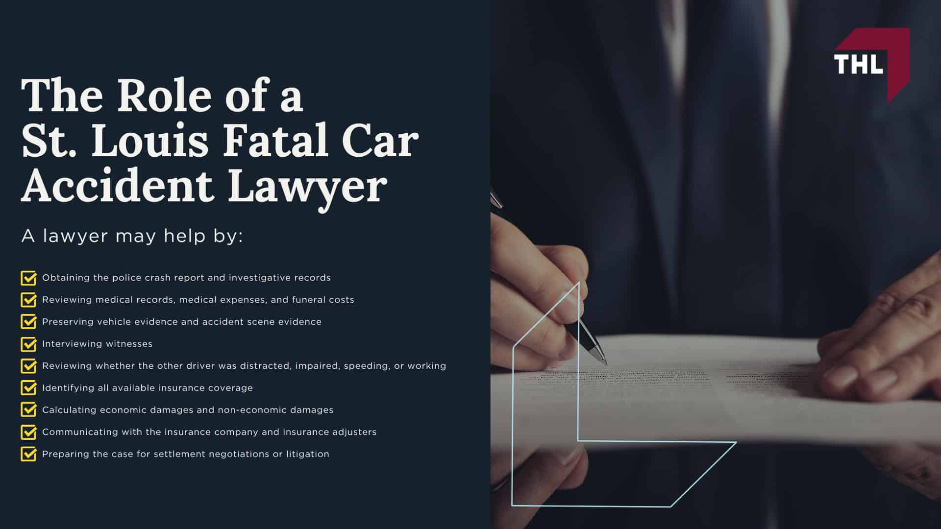 Fatal Car Accidents and Wrongful Death Cases in St. Louis; The Role of a St. Louis Fatal Car Accident Lawyer