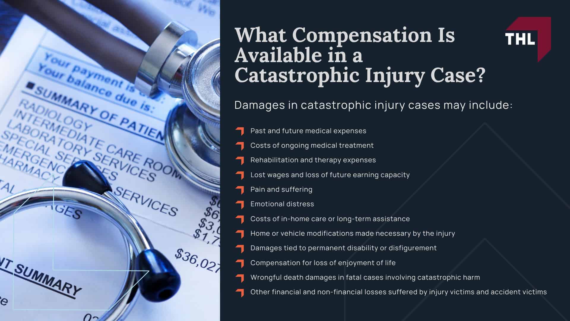 What Is Considered a Catastrophic Injury; How Catastrophic Injuries Differ From Other Personal Injury Claims; Common Causes of Catastrophic Injuries in St Louis; The Legal Process for a Catastrophic Injury Lawsuit in Missouri; Gathering Evidence for a Catastrophic Injury Claim; What Compensation Is Available in a Catastrophic Injury Case