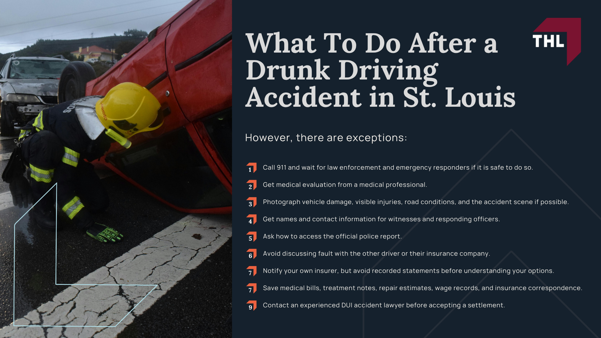 What To Do After a Drunk Driving Accident in St. Louis