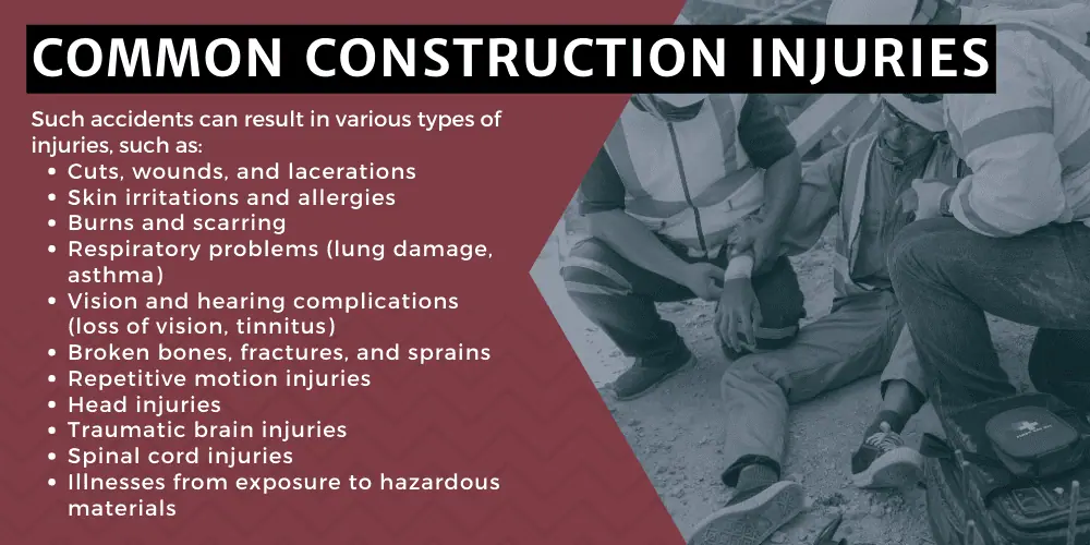 injured on a construction site; construction accident lawsuit; construction accident lawyers; construction accident; Seek Immediate Medical Attention After An Accident; Common Construction Injuries; Common Construction Injuries (2)