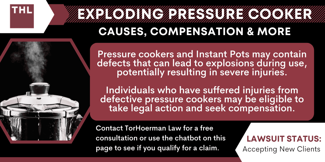 Exploding Pressure Cooker Causes, Compensation, & More