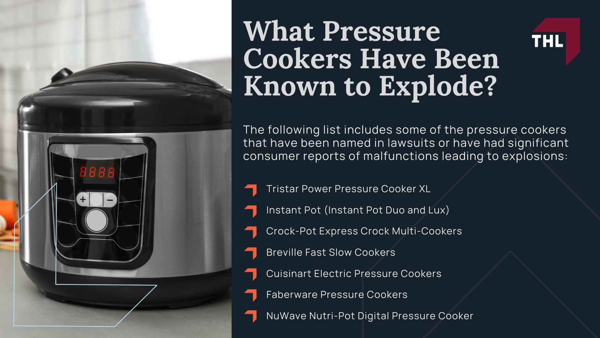  - torhoerman law; FAQ_ Why Do Pressure Cookers Explode_ - What To Do After a Pressure Cooker Explosion - torhoerman law; FAQ_ Why Do Pressure Cookers Explode_ - What Pressure Cookers Have Been Known to Explode_ - torhoerman law