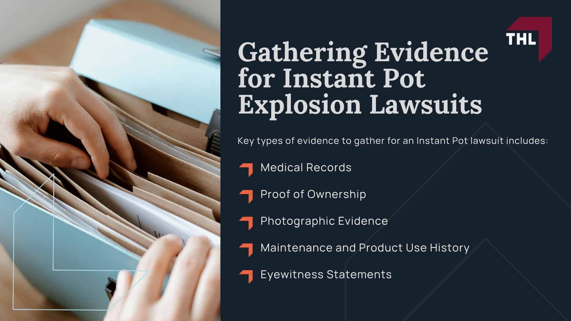 Legal Action for People Injured by Instant Pot Pressure Cookers; Who Can File an Instant Pot Lawsuit; How Does an Instant Pot Explosion Happen;  Common Pressure Cooker Injuries; Were You Injured in an Instant Pot Accident; Why Hire a Pressure Cooker Lawyer; Do You Qualify for an Instant Pot Pressure Cooker Explosion Lawsuit; Gathering Evidence for Instant Pot Explosion Lawsuits