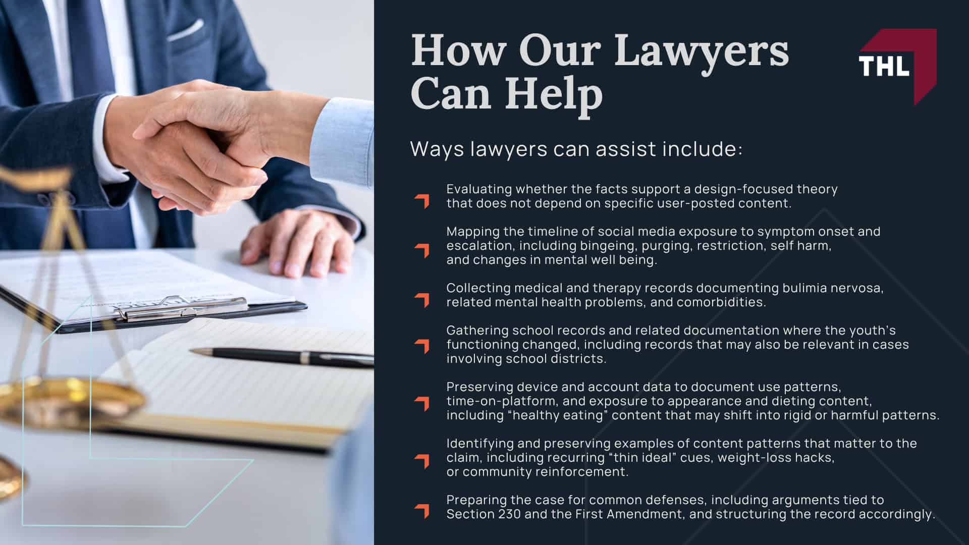 Social Media Lawsuits Allege Platforms Contributed to Eating Disorders; How Does Social Media Cause Bulimia; Eating Disorders and Other Harm Influenced by Social Media; The Legal Process of Social Media Bulimia Lawsuits; How Our Lawyers Can Help