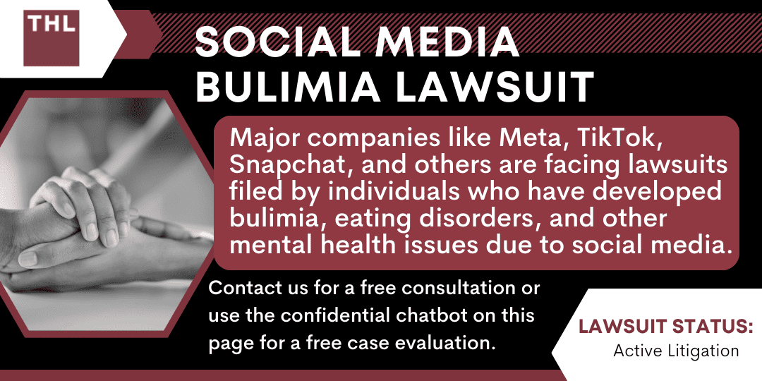 Social Media Bulimia Lawsuit; Social Media Lawsuit; Social Media Lawsuits; Social Media Addiction Lawsuit; Social Media Bulimia Lawsuit - Social Media and Body Image - torhoerman law; Social Media Bulimia Lawsuit - The Role of Influencers, Celebrities, and Unrealistic Beauty Standards in Shaping Perceptions - torhoerman law; Social Media Bulimia Lawsuit - The Impact of Social Media on Young Users - torhoerman law; Social Media Bulimia Lawsuit - Bulimia Nervosa - torhoerman law; Social Media Bulimia Lawsuit - Anorexia Nervosa - torhoerman law; Social Media Bulimia Lawsuit - Binge-Eating Disorder - torhoerman law; Social Media Bulimia Lawsuit - Other Social Media Eating Disorders - torhoerman law; Social Media Bulimia Lawsuit - Social Media Lawsuits_ An Overview - torhoerman law; Social Media Bulimia Lawsuit - What is the Social Media Addiction MDL_ - torhoerman law; Social Media Bulimia Lawsuit - TorHoerman Law_ Your Social Media Lawyers - torhoerman law; Social Media Lawsuits Allege Platforms Contributed to Eating Disorders; How Does Social Media Cause Bulimia; Eating Disorders and Other Harm Influenced by Social Media; The Legal Process of Social Media Bulimia Lawsuits; How Our Lawyers Can Help; Strategies for Healthy Social Media Use; Do You Qualify For a Social Media Bulimia Lawsuit; Damages in Social Media Bulimia Lawsuits; Gathering Evidence For a Social Media Bulimia Lawsuit; TorHoerman Law_ Social Media Bulimia Lawyers
