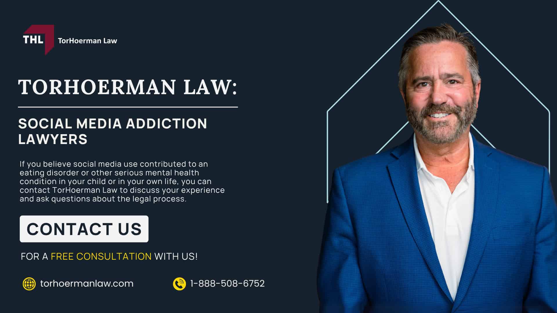 Social Media Use and Eating Disorders; The Impact of Social Media on Body Image and Self-Worth; Lawsuits Against Social Media Companies; TorHoerman Law_ Social Media Addiction Lawyers