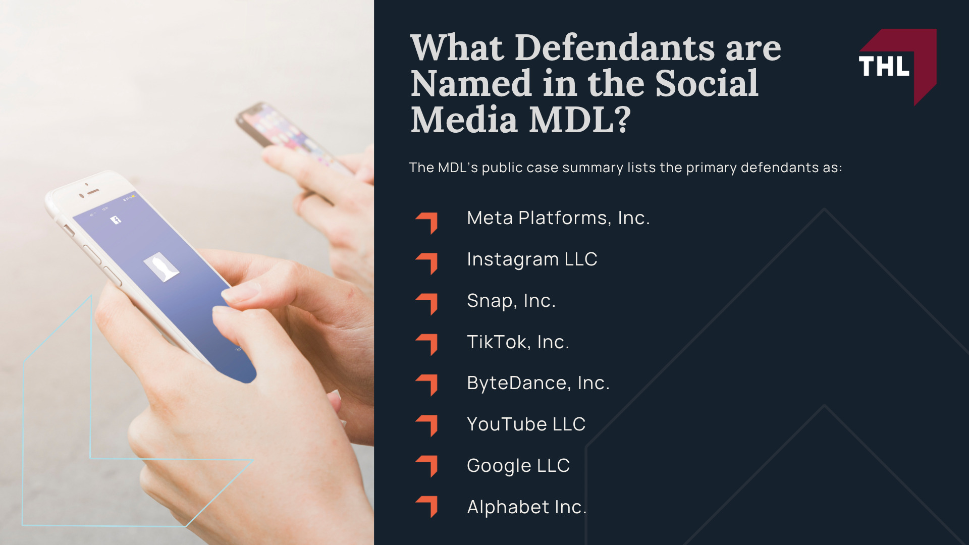Body Dysmorphic Disorder and Social Media; How Does Social Media Influences Body Dysmorphia; How Does Social Media Influences Body Dysmorphia (2); Social Media Algorithms and Mental Health; Lawsuits Against Social Media Platforms_ Overview; What Defendants are Named in the Social Media MDL