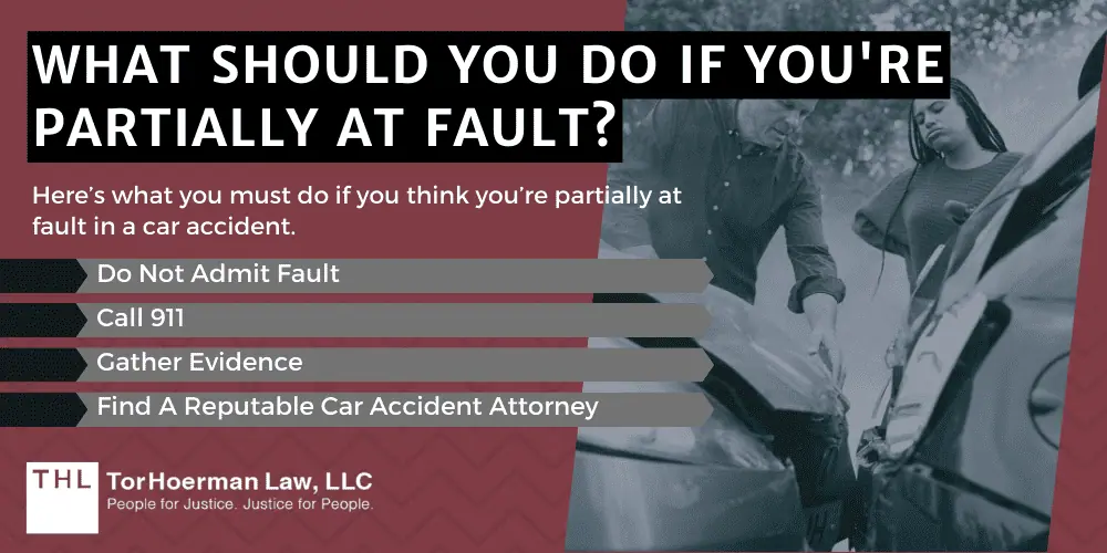 what if I was partially at fault for a car accident; car accident lawsuit; car accident lawyers; car accident injuries; Who Is At Fault In A Car Accident; How Is Liability Or Fault Determined In A Car Accident; Understanding The Comparative Negligence Doctrine; What Should You Do If You're Partially At Fault