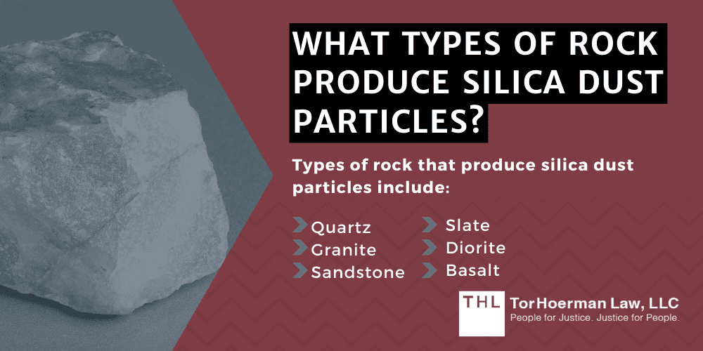 What Types Of Rock Produce Silica Dust Particles