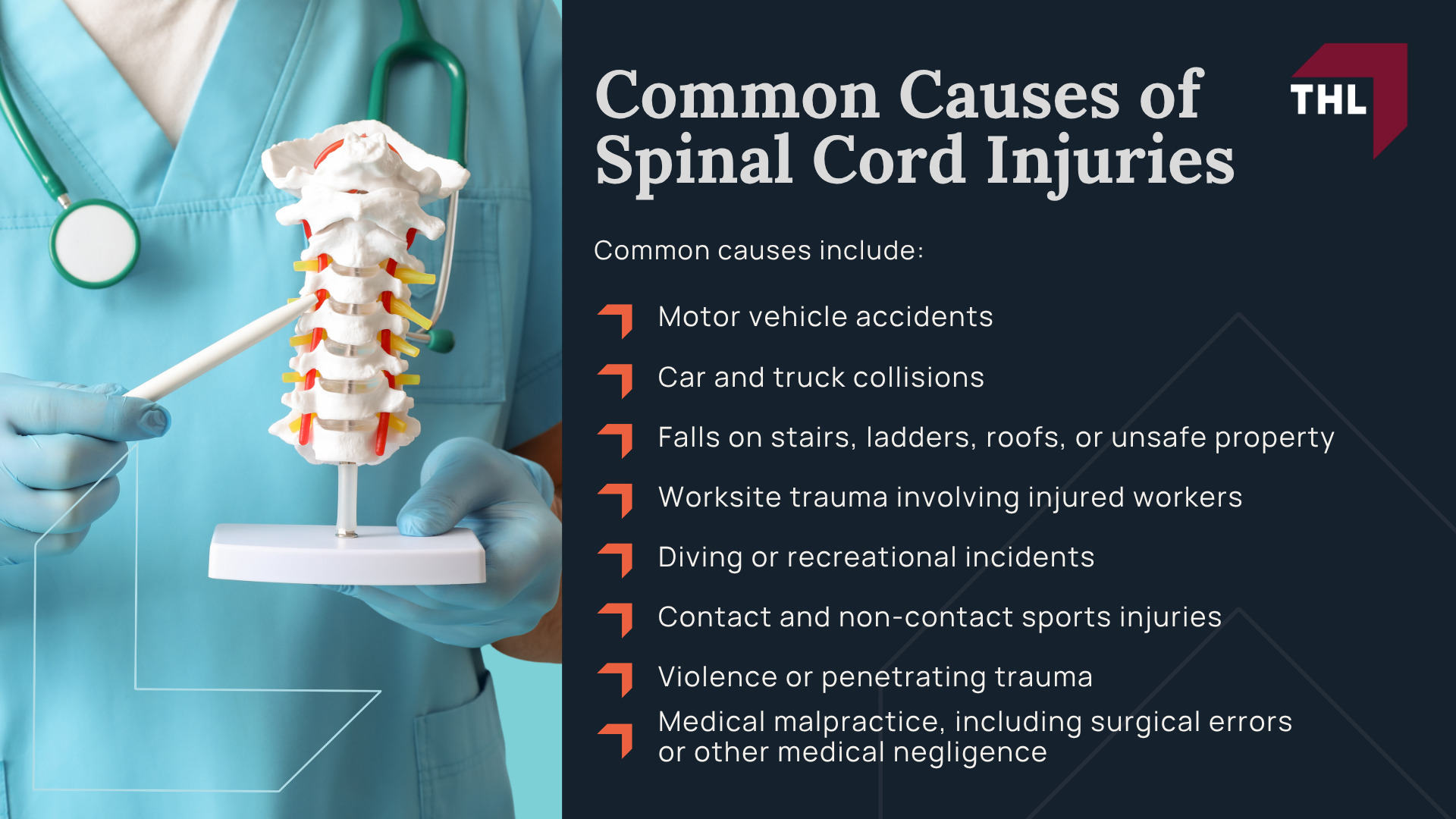 What Is a Spinal Cord Injury; Why Hire a St. Louis Spinal Cord Injury Lawyer; Common Causes of Spinal Cord Injuries