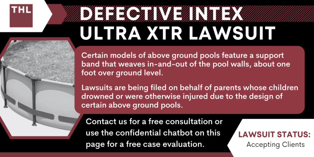 Defective Intex Ultra XTR Lawsuit; Intex Ultra XTR Lawsuit; Above Ground Pool Lawsuit; Defective Above Ground Pools