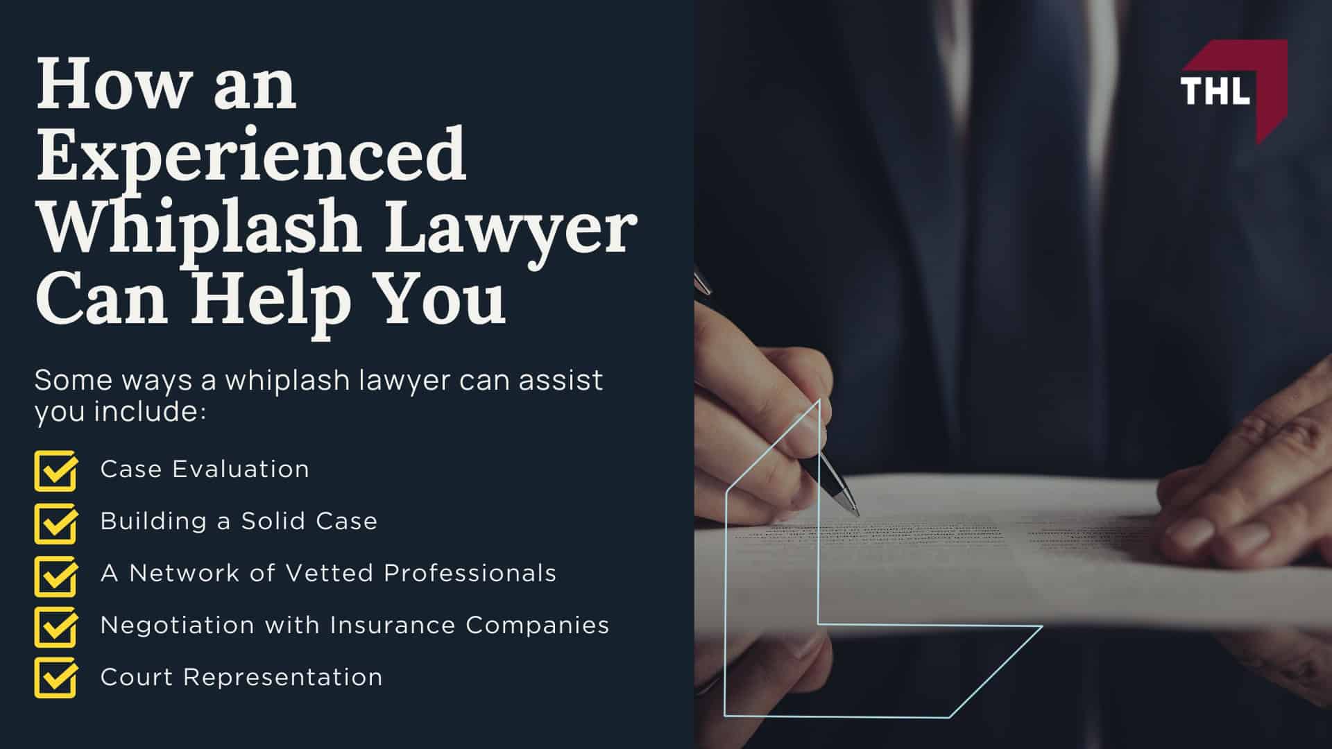 How an Experienced Whiplash Lawyer Can Help You