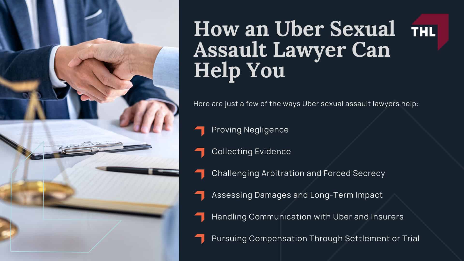 Why Survivors are Taking Legal Action Against Uber for Sexual Assault Incidents; What Legal Rights Do Uber Sexual Assault Survivors Have; Uber Sexual Assault Lawsuits and the National Litigation; How an Uber Sexual Assault Lawyer Can Help You