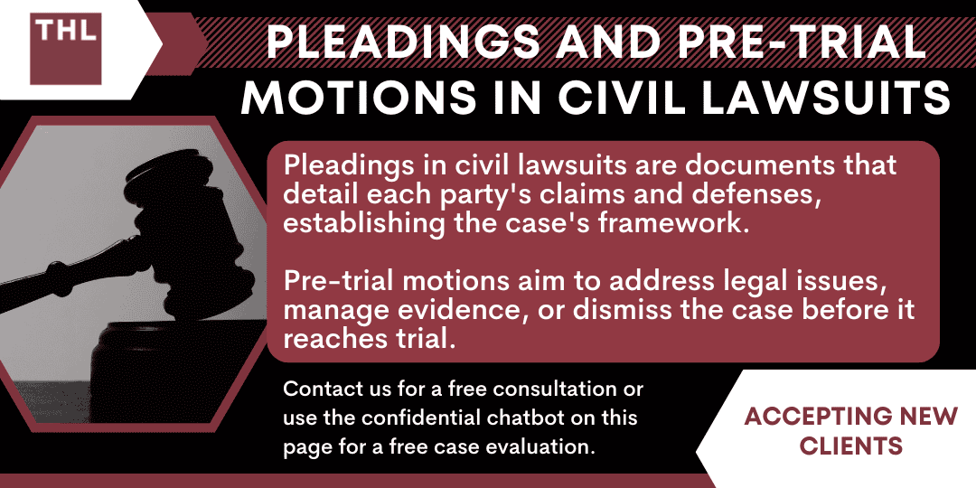 Pleadings And Pre-Trial Motions In Civil Lawsuits [2025 Guide]