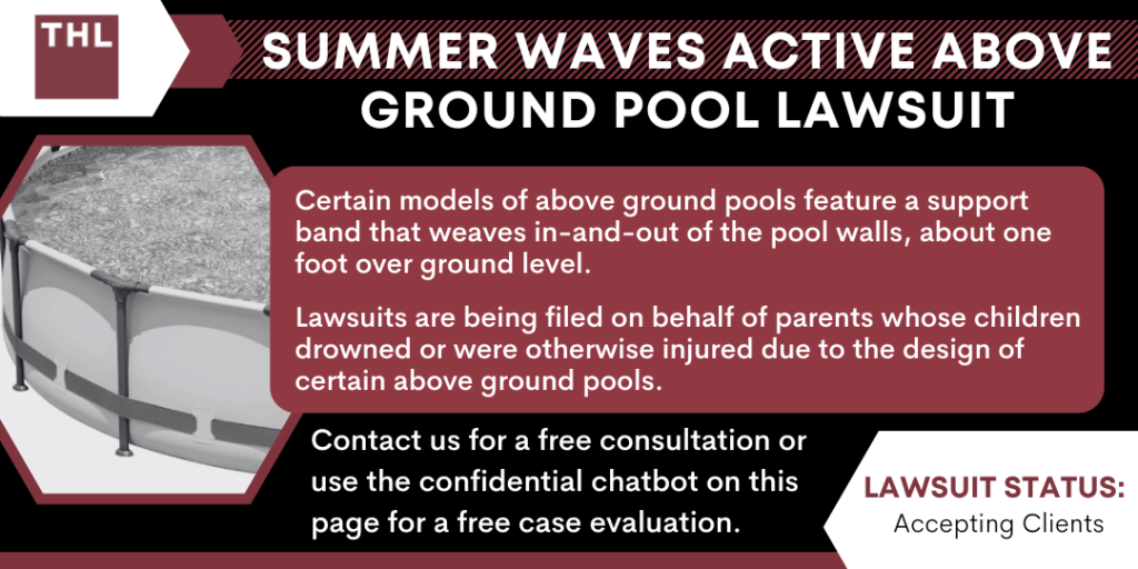 Summer Waves Active Above Ground Pool Lawsuit; Summer Waves Active Above-Ground Pool Lawsuit; Summer Waves Pool Lawsuit; Above Ground Pool Lawsuit; Lawsuits for Defective Above Ground Pools