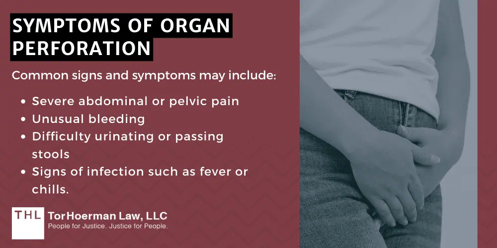 Symptoms Of Organ Perforation
