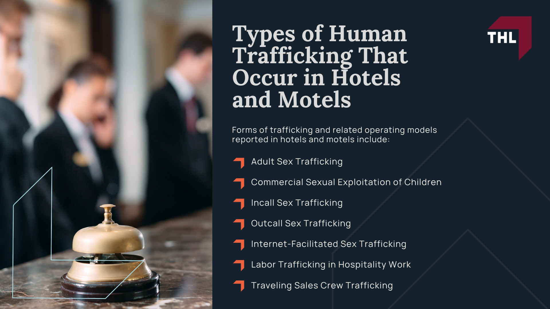 Lawsuits Against Hotels for Human Trafficking_ An Overview; What Hotel Chains Have Been Named in Human Trafficking Lawsuits; Types of Human Trafficking That Occur in Hotels and Motels