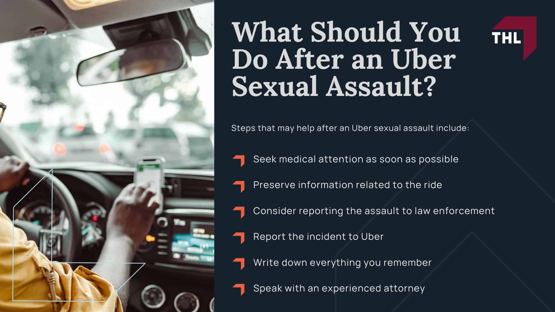 Why Survivors are Taking Legal Action Against Uber for Sexual Assault Incidents; What Legal Rights Do Uber Sexual Assault Survivors Have; Uber Sexual Assault Lawsuits and the National Litigation