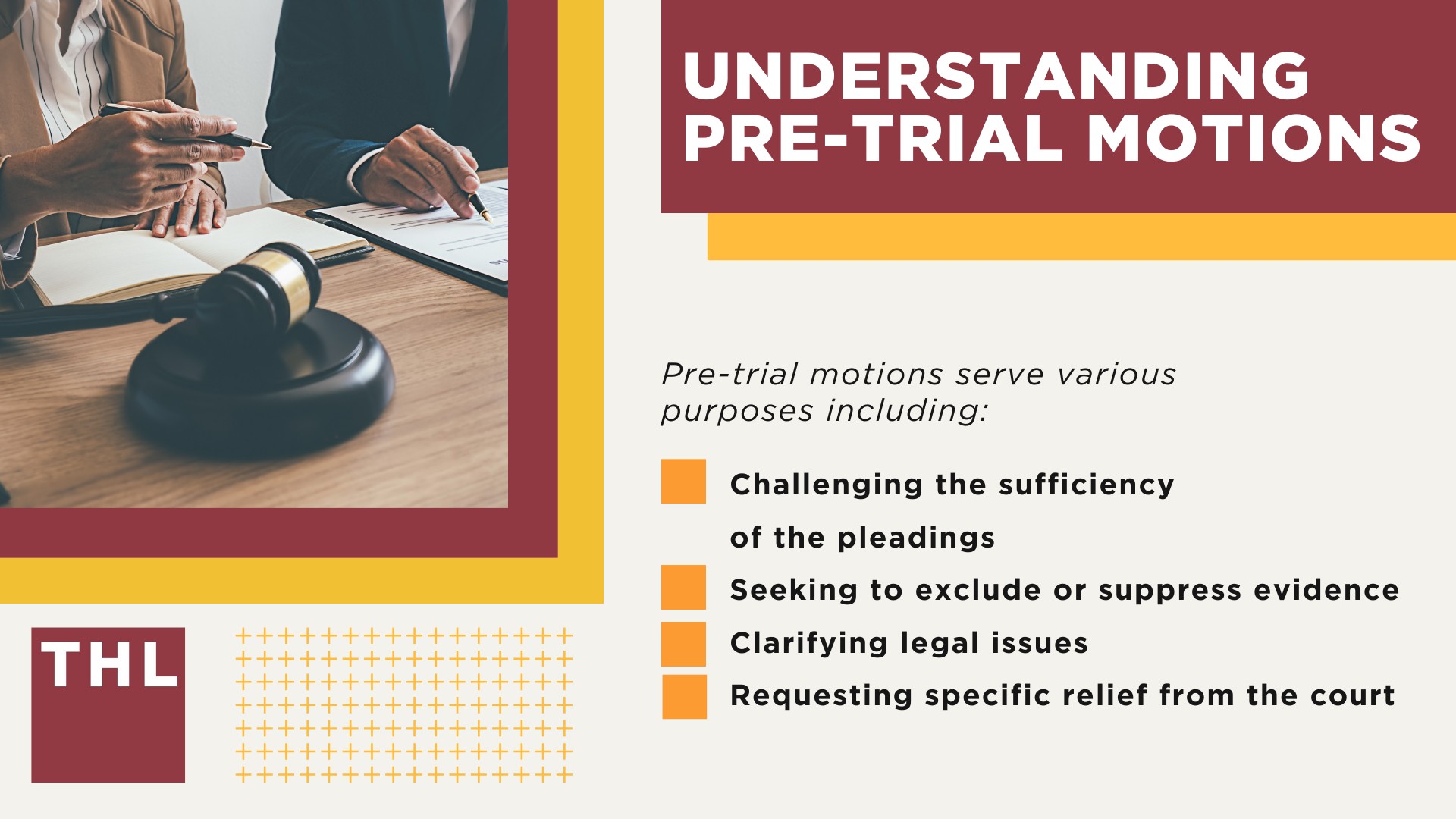 Understanding Pre-Trial Motions