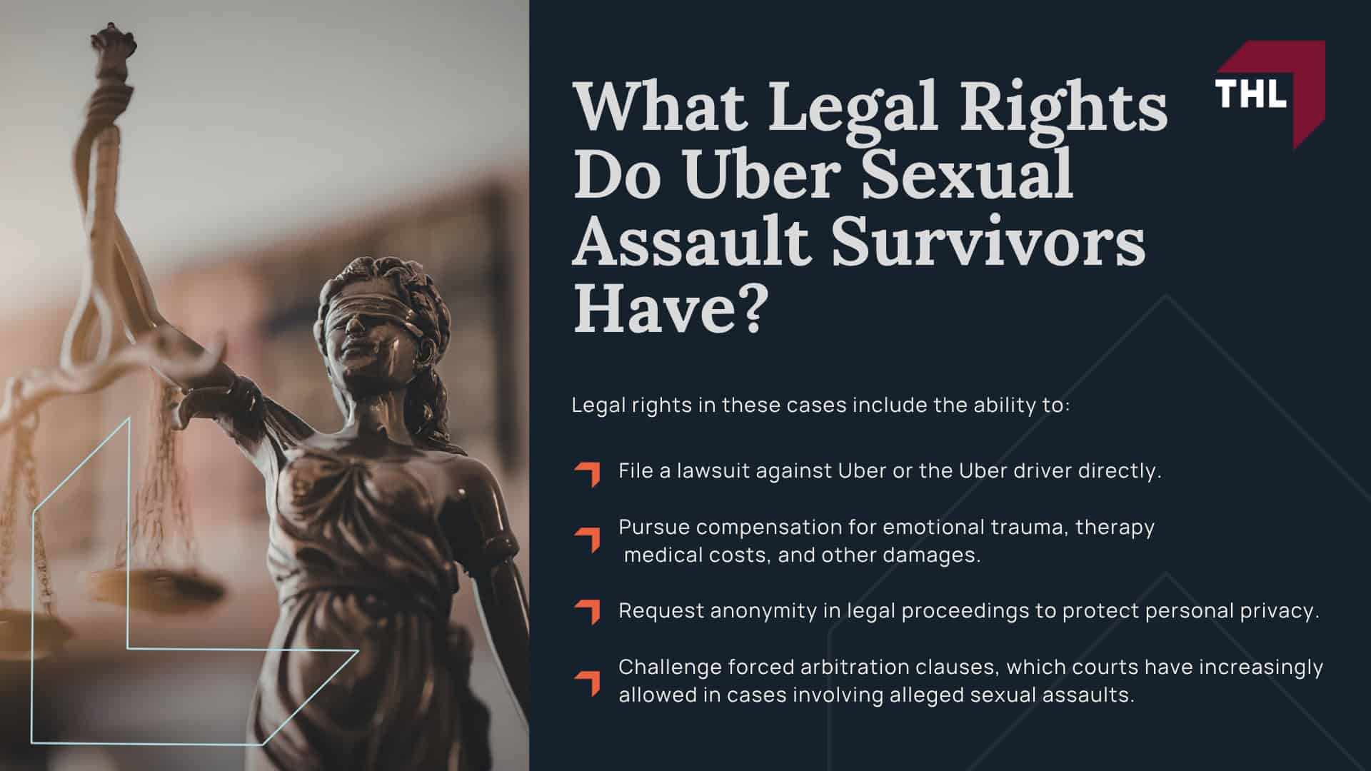 Why Survivors are Taking Legal Action Against Uber for Sexual Assault Incidents; What Legal Rights Do Uber Sexual Assault Survivors Have