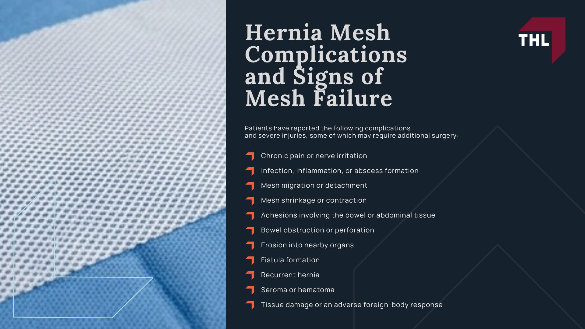 Who Qualifies for a Hernia Mesh Lawsuit; Current Covidien Hernia Mesh Lawsuit Criteria; Hernia Mesh Complications and Signs of Mesh Failure