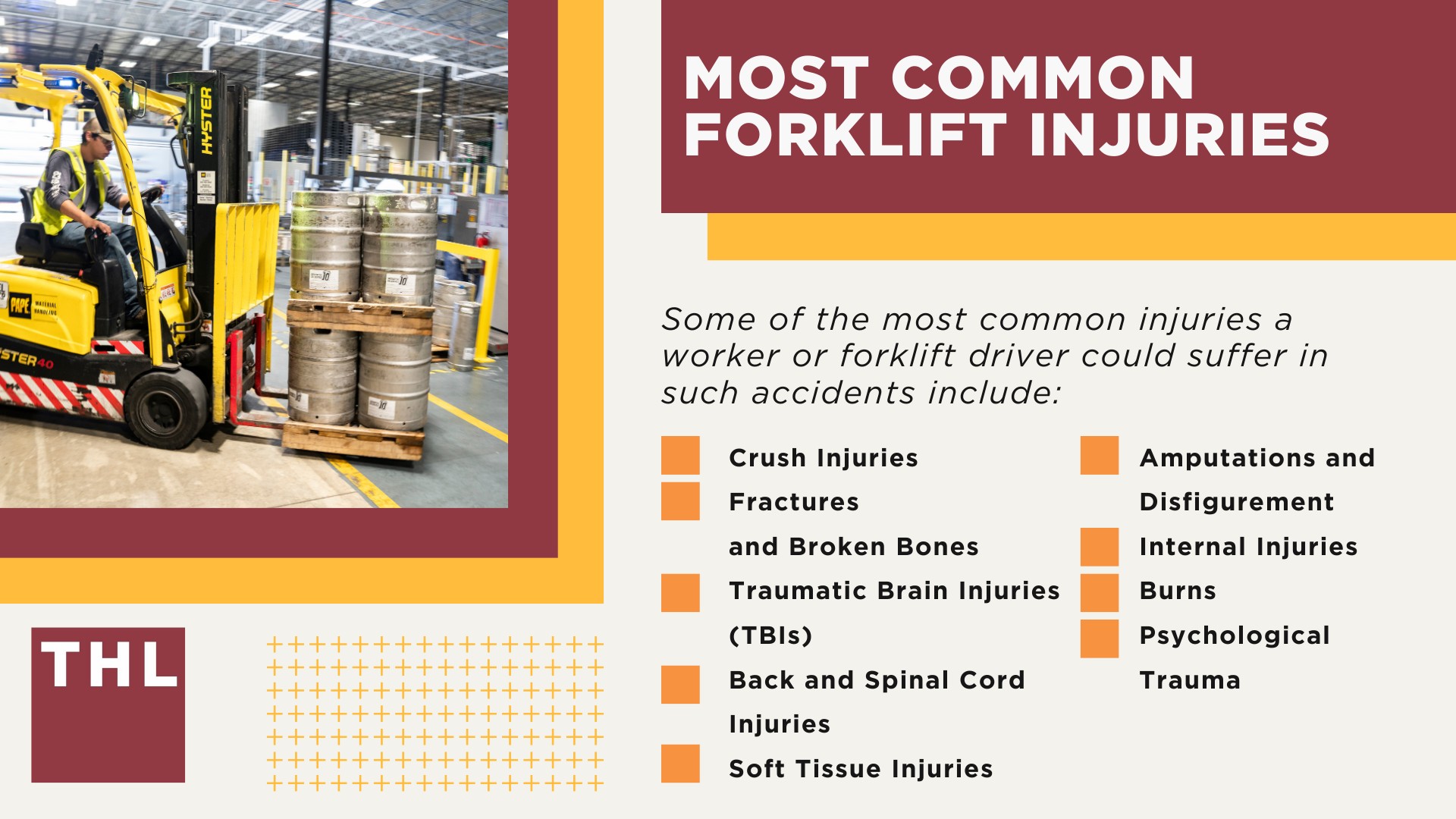 The Critical Role of a Forklift Injury Attorney; Understanding Forklift Accidents; Most Common Forklift Accidents; Most Common Forklift Injuries