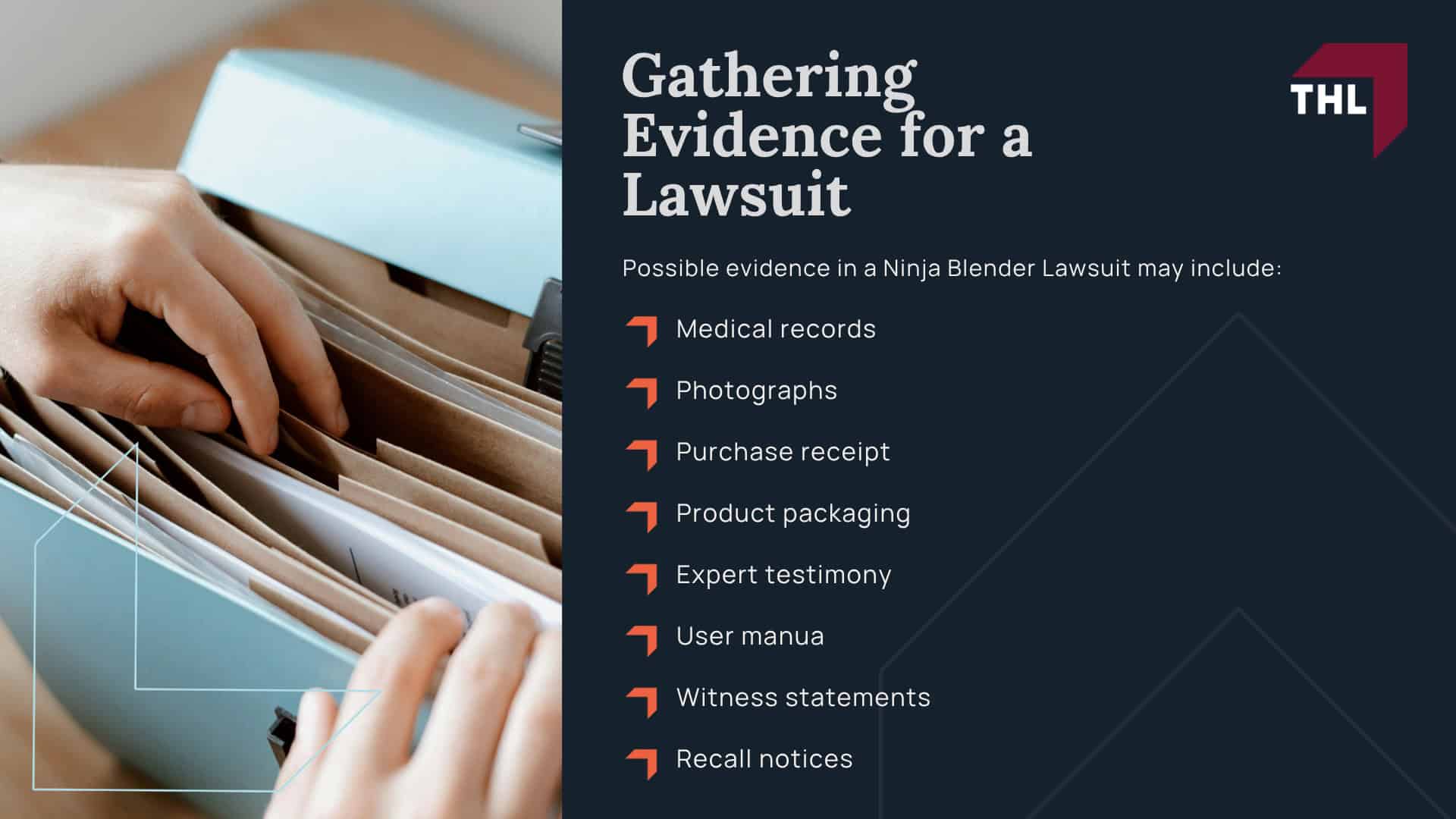 Ninja Blender Lawsuit - Are Ninja Blenders Dangerous_ - torhoerman law; How the Ninja Blade Assembly Is Alleged to Cause Injuries; Common Injuries Reported in Ninja Blender Lawsuits; Ninja Blender Lawsuit - Have You Been Injured by a Defective Ninja Blender_ - torhoerman law; Ninja Blender Lawsuit - What To Do If You’ve Been Injured by a Ninja Blender - torhoerman law; Ninja Blender Lawsuit - Filing a Ninja Blender Lawsuit What's the Process - torhoerman law; Ninja Blender Lawsuit - Gathering Evidence for a Lawsuit - torhoerman law