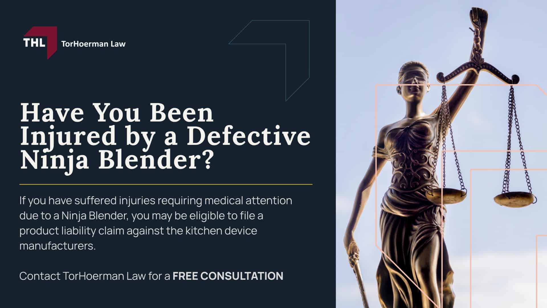 Ninja Blender Lawsuit - Are Ninja Blenders Dangerous_ - torhoerman law; How the Ninja Blade Assembly Is Alleged to Cause Injuries; Common Injuries Reported in Ninja Blender Lawsuits; Ninja Blender Lawsuit - Have You Been Injured by a Defective Ninja Blender_ - torhoerman law